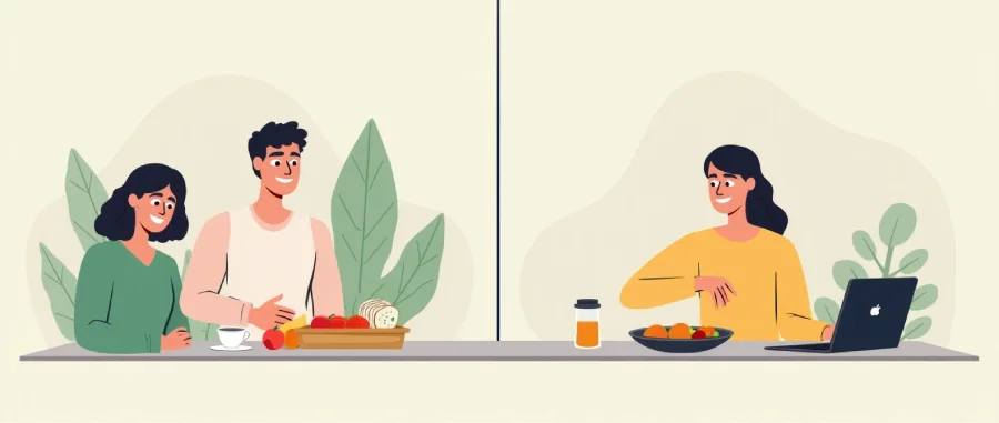 تفاوت گرسنگی واقعی و احساسی