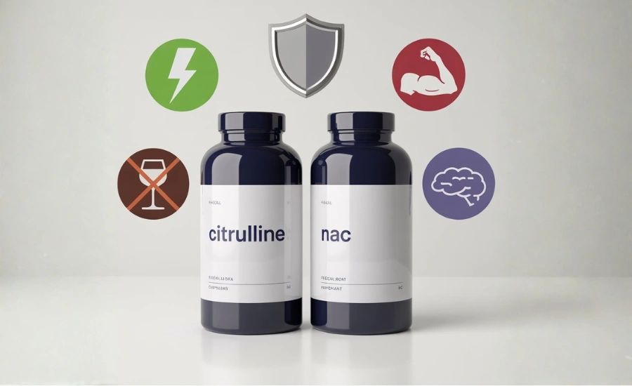 مکمل سیترولین و NAC (سیستئین)؛ از افزایش انرژی و تقویت دفاع آنتی‌اکسیدانی تا کنترل ولع خوردن ومصرف الکل