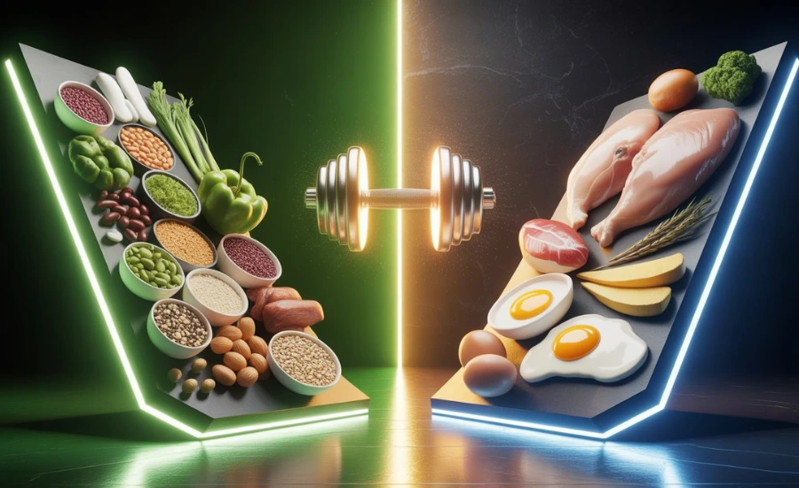 پروتئین گیاهی یا حیوانی؟ کدام برای سلامتی و عضله‌سازی بهتر است؟