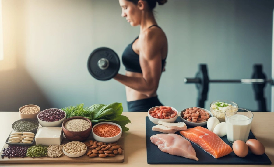 پروتئین گیاهی یا حیوانی؟ کدام برای سلامتی و عضله‌سازی بهتر است؟