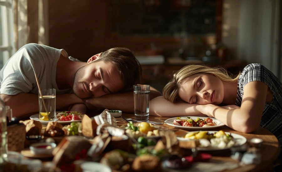 چرا بعد از غذا هوس خواب می‌کنیم؟ | ۴ راهکار علمی برای رفع آن