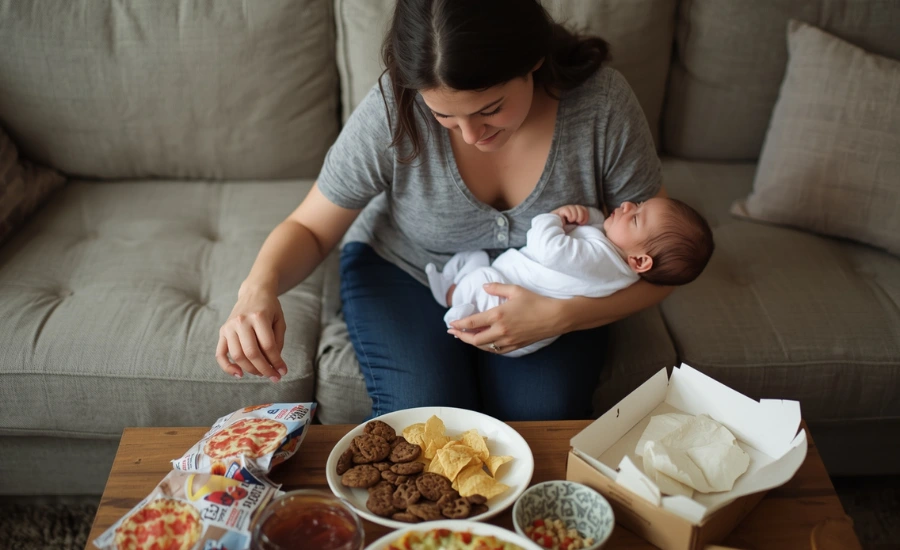 10 نکته طلایی برای کنترل هوس غذایی بعد از زایمان